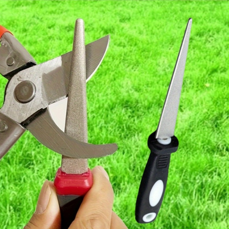 Gardening Tools Knife - مبراة سكاكين فولاذية ماسية 2 في