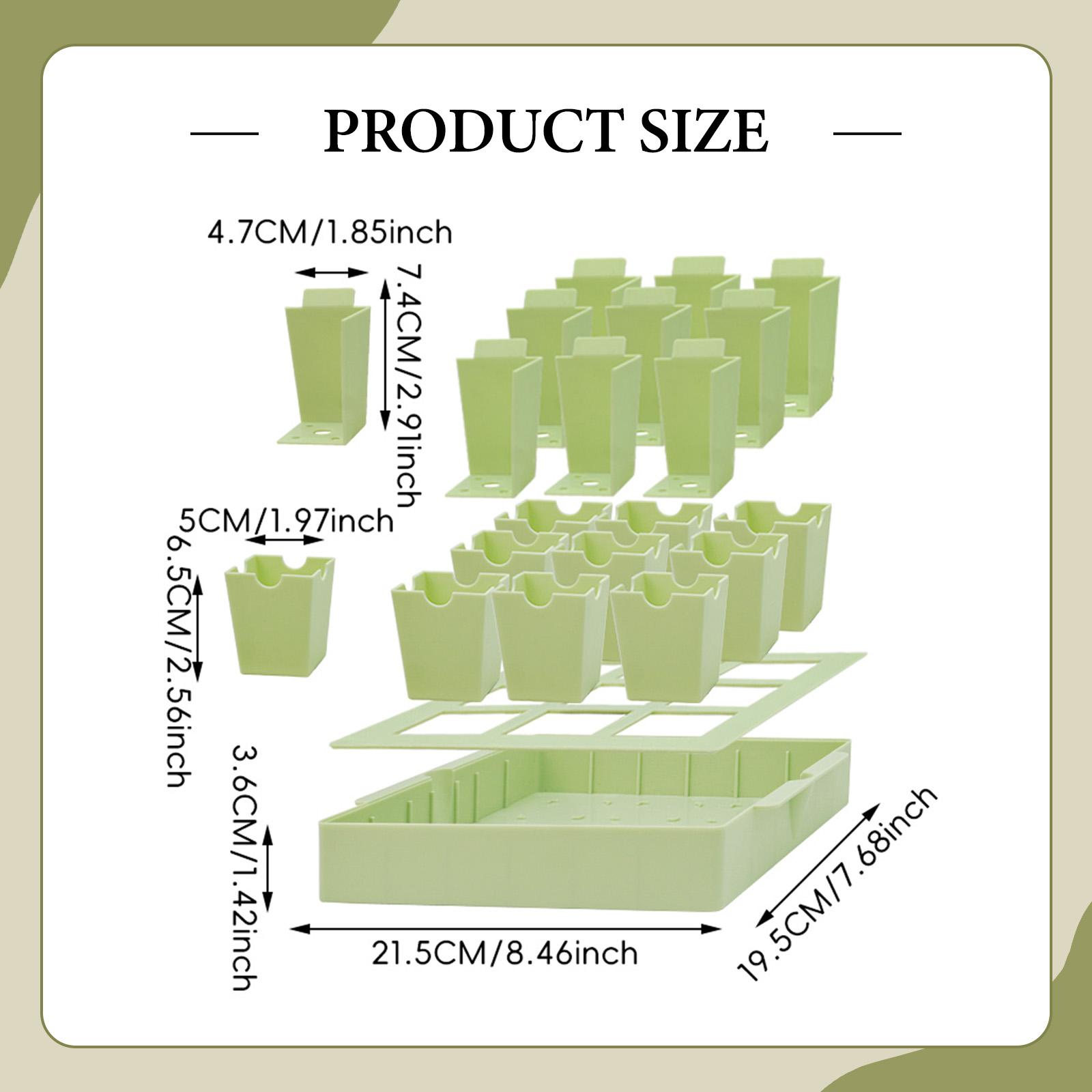 Propagation Tray Dome - صينية بذور قابلة لإعادة الاستخدام مع