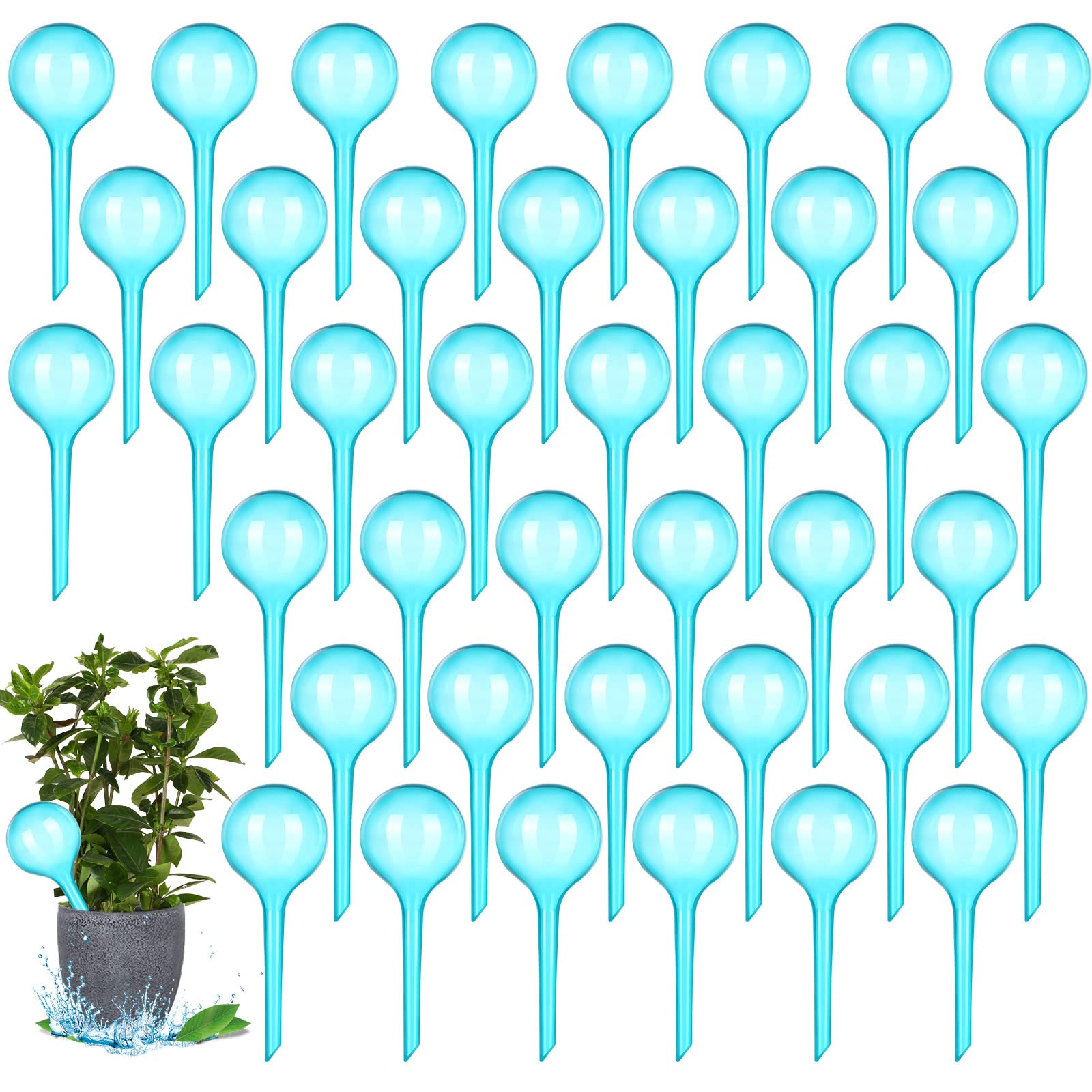 Root Watering Spike - وحدة تغذية مياه النباتات كرات بلاستيكية