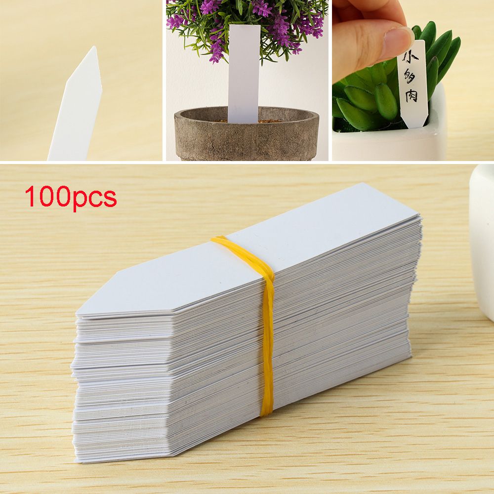 Gardening Tools Labeled - 100 قطعة علامة تصنيف قابلة لإعادة