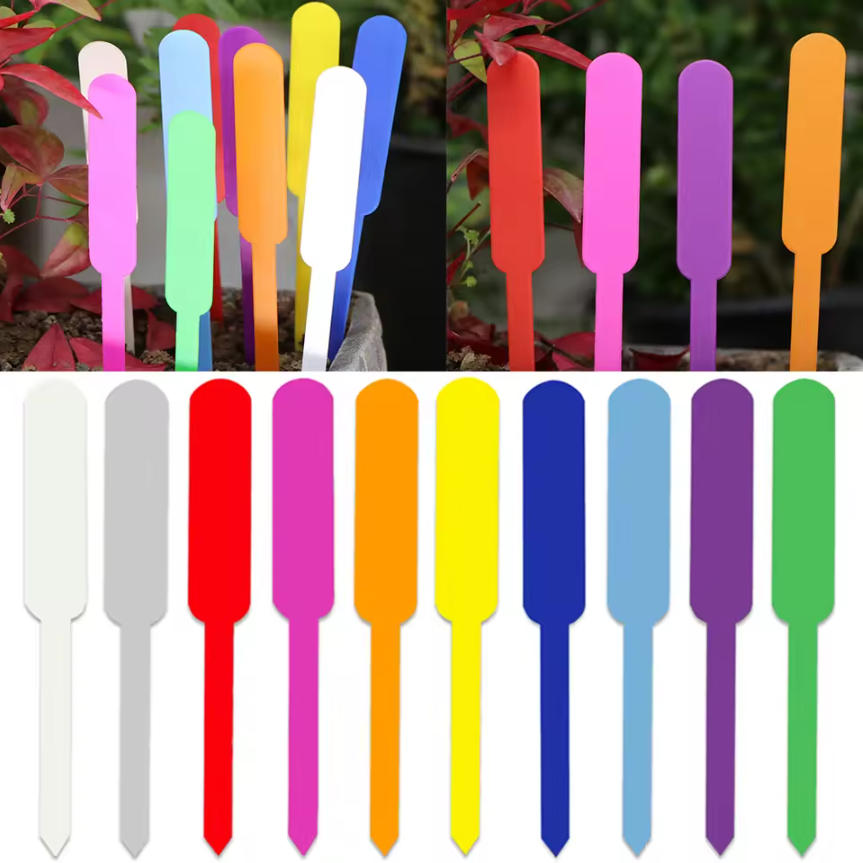 100 قطعة من بطاقات النباتات ال - مراجعة Gardening Tools Labeled وسعره