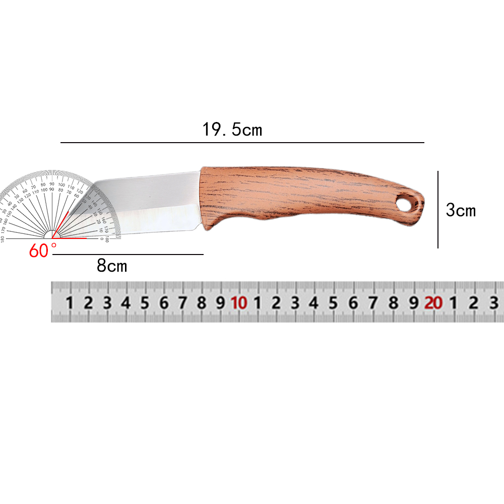الفولاذ المقاوم للصدأ سكين الم - مراجعة Gardening Tools Knife وسعره