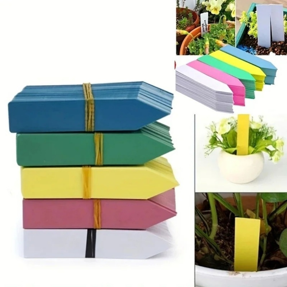 100 قطعة من بطاقات تعريف النبا - مراجعة Gardening Tools Labeled وسعره