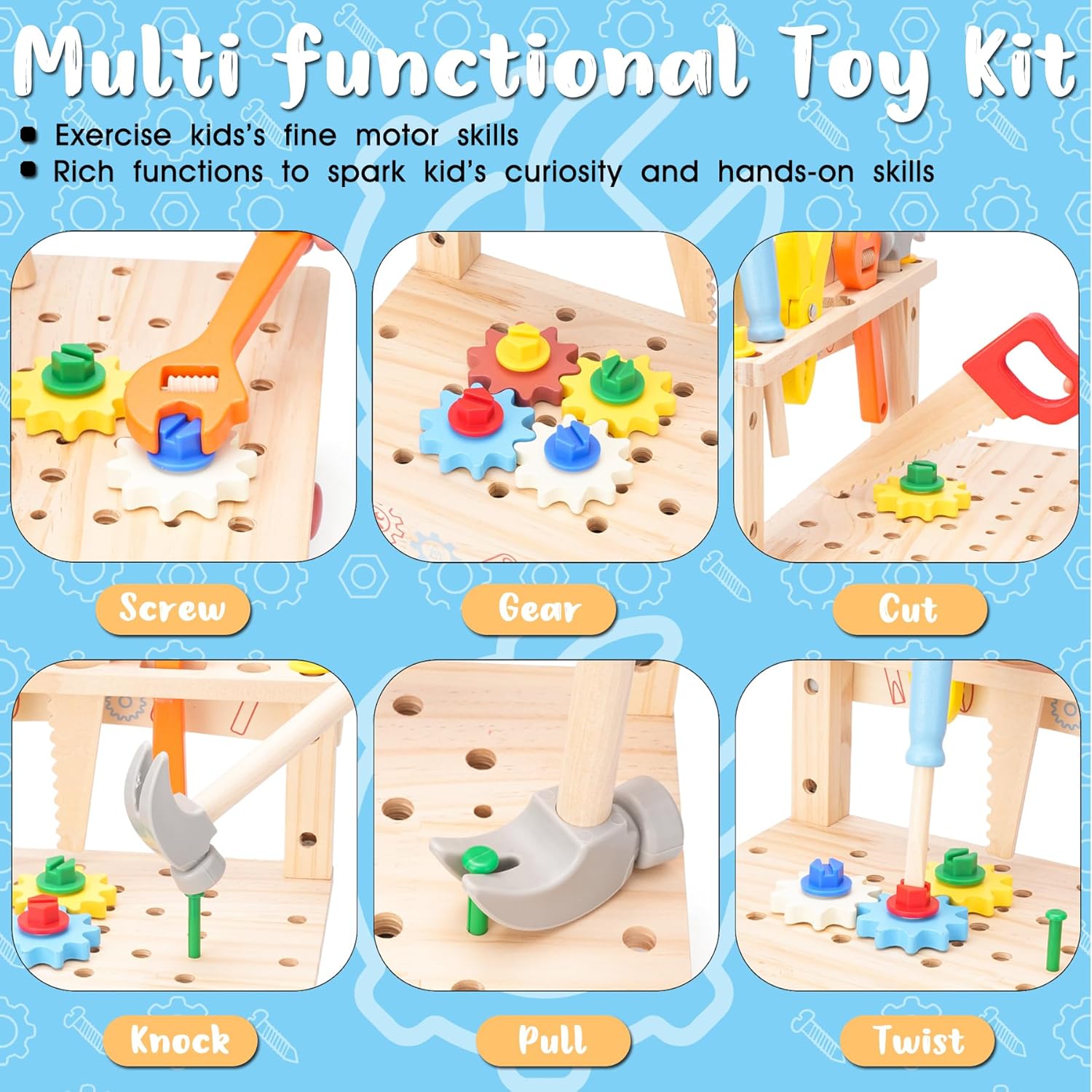 مقعد أدوات خشبية للأطفال، لعبة - مراجعة Gardening Tools For Toddlers وسعره