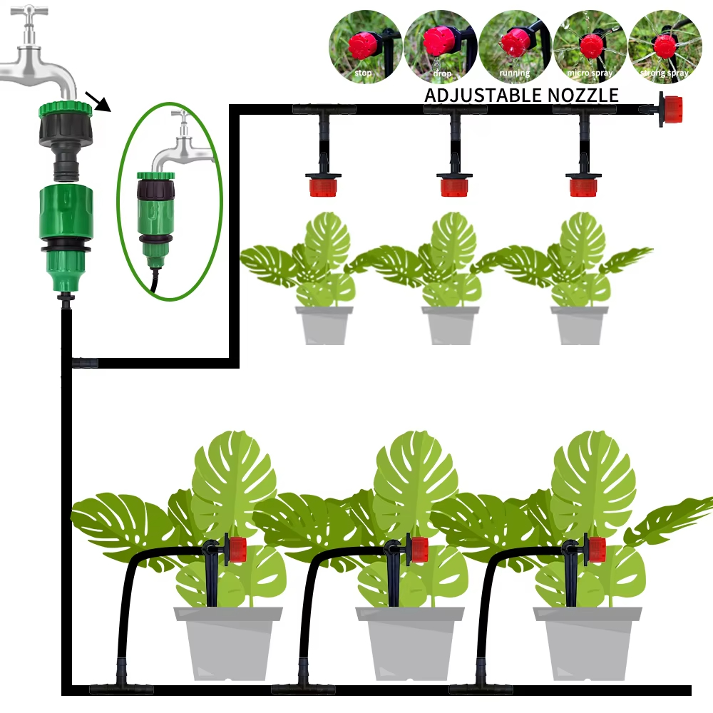 حديقة الري بالتنقيط التلقائي ن - مراجعة Root Watering Spike وسعره