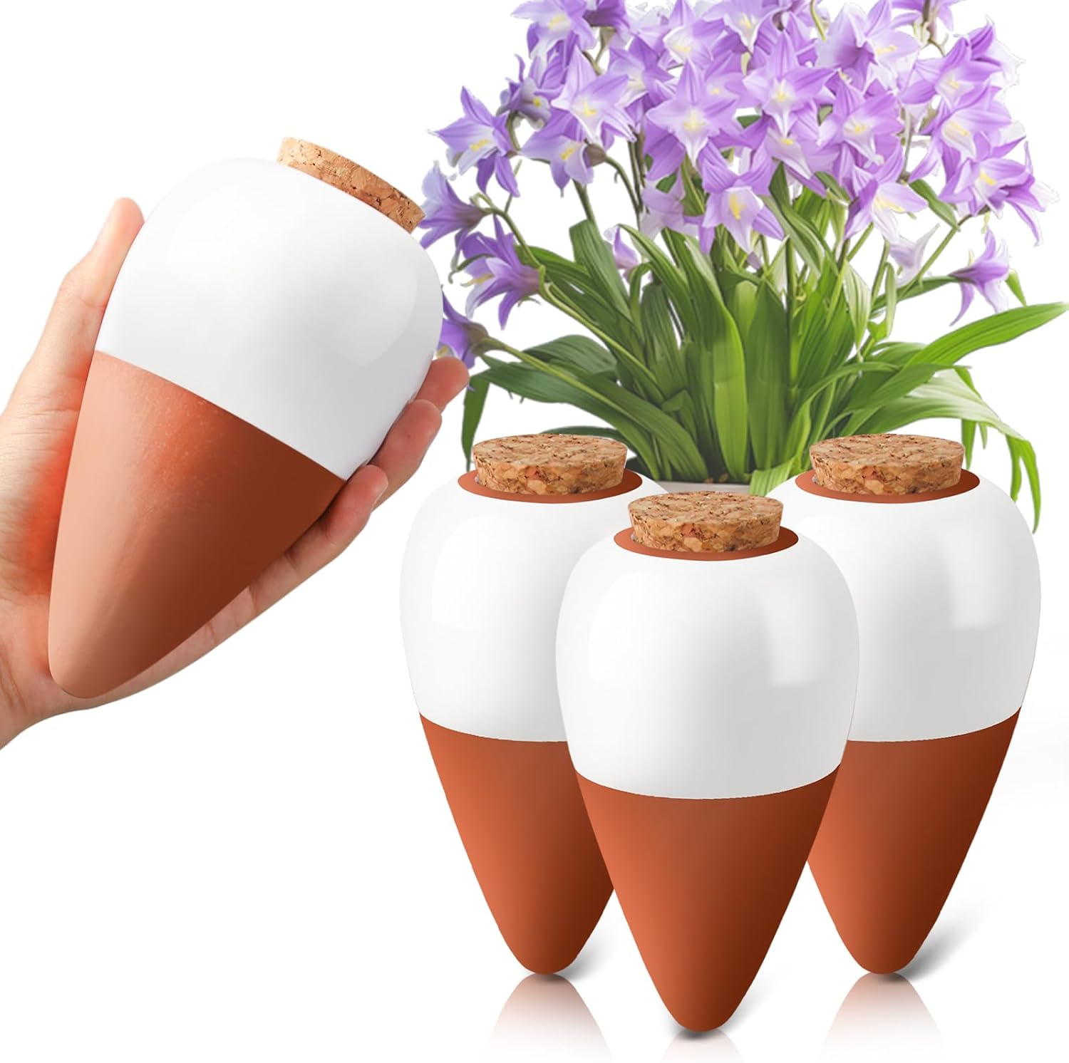 أداة سقي نباتات التيراكوتا، كر - مراجعة Root Watering Spike وسعره