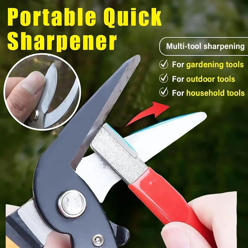 حجر شحذ سكاكين محمول سريع الشح - مراجعة Gardening Tools Knife وسعره