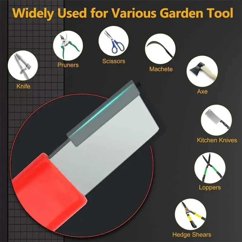 حجر شحذ سكاكين محمول سريع الشح - مراجعة Gardening Tools Knife وسعره