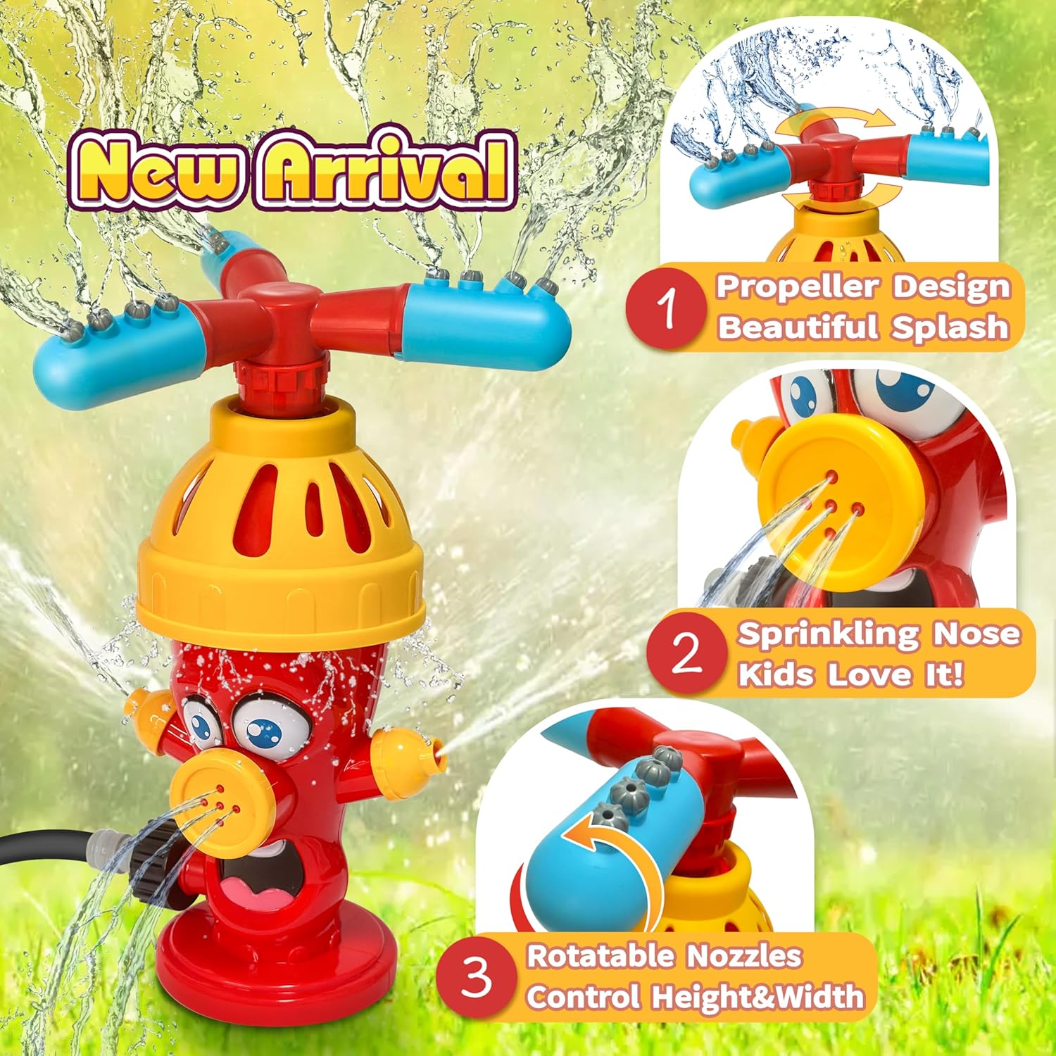 لعبة رشاش ماء على شكل صنبور، أ - مراجعة Gardening Tools For Toddlers وسعره