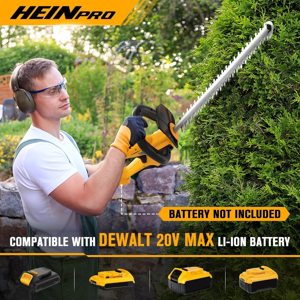 مقص سياج لاسلكي 22 بوصة، أداة  - مراجعة Gardening Tools Images وسعره
