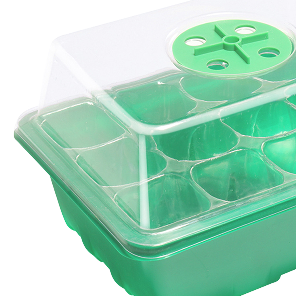 صينية بذور بـ 12 فتحة مع غطاء  - مراجعة Propagation Tray Dome وسعره