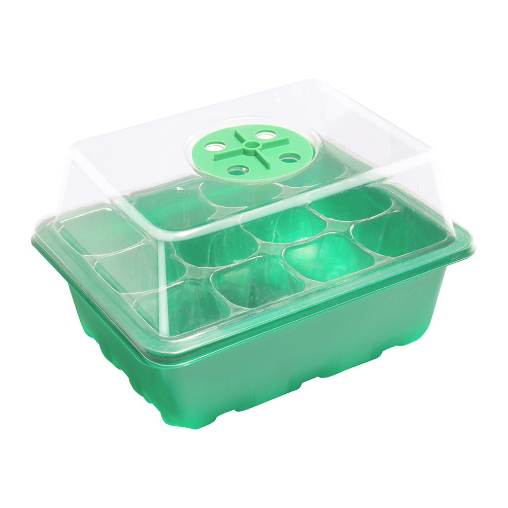 صينية بذور بـ 12 فتحة مع غطاء  - مراجعة Propagation Tray Dome وسعره