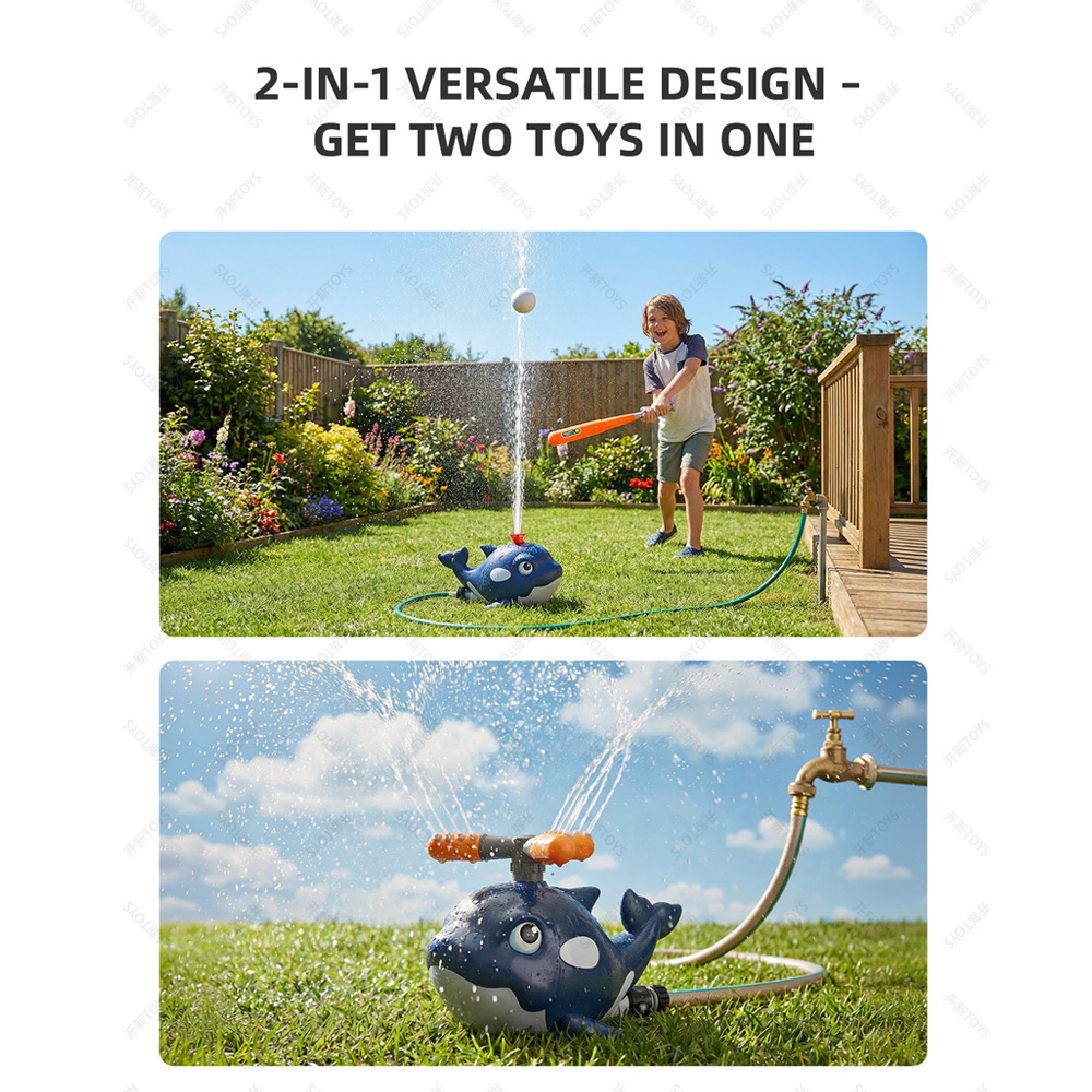 رشاش مياه على شكل حوت كرتوني ل - مراجعة Gardening Tools Cartoon وسعره
