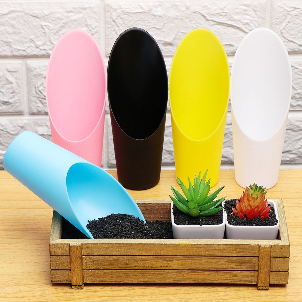 1 قطعة البلاستيك التربة مجرفة  - مراجعة Gardening Tools Sale وسعره